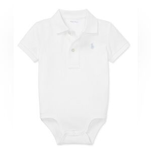 Ralph Lauren Classic White Polo Bodysuit